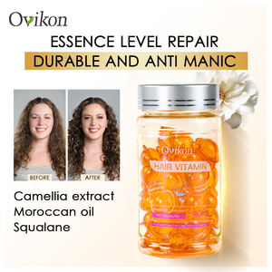 Aceite de semilla de flor de estanque blanco, aceite esencial para el cuidado del cabello, cápsula de aceite de suero para cabello liso y encrespado - Product Image 2