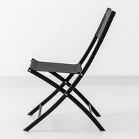Chaise de jardin pliable en métal au design moderne, chaises de table portables pour restaurant, patio, salon, chambre à coucher, cour, meubles