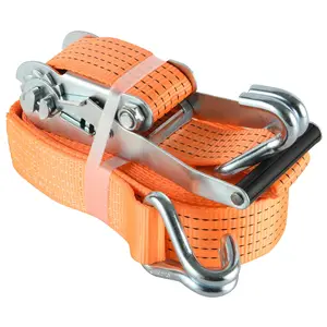 Sangle à cliquet en plastique EN12195-2 <span class=keywords><strong>STF</strong></span> 300daN, sangle d'arrimage à cliquet - Product Image 1