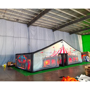 Labyrinthe gonflable d'<span class=keywords><strong>Halloween</strong></span> effrayant avec impression de clown, <span class=keywords><strong>jeu</strong></span> de labyrinthe hanté gonflable pour <span class=keywords><strong>Halloween</strong></span> avec souffleur - Product Image 4