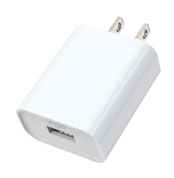 Pengisi Daya Dinding USB DC 5V 1A 2A 5W 10W Micro Travel US Plug untuk Ponsel Pintar dan Produk Digital