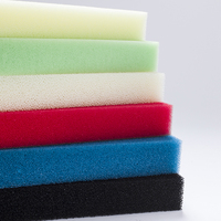 Éponge en mousse PU à cellules ouvertes réticulée Theafoam, forme personnalisée, lavable, à drainage rapide, pour meubles d'extérieur, yacht, coussin marin