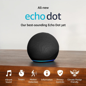 <span class=keywords><strong>Promo</strong></span> untuk Speaker Pintar Alexa Echo Dot Generasi ke-5 Asli dengan Pengisian Daya Nirkabel 5.2 untuk Penggunaan di Rumah, Teater Rumah, dan Luar Ruangan - Product Image 6