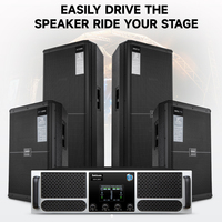 Bekboes Amplificateur OEM de puissance audio professionnelle à 4 canaux 2000 watts pour équipement de musique de qualité utilisé en extérieur