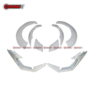 Kit carrosserie PRO Compos Style en fibre de carbone et fibre de verre pour Lamborghini Huracan LP610 : Lame de pare-chocs avant et extensions de passage de roue - Product Image 4