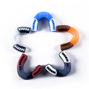 Großhandel Mundschutz Benutzer definierte Mundschutz Fußball Boxen Mundschutz Mma Gum Shield Rugby Sport Mundschutz zum Schleifen von Zähnen