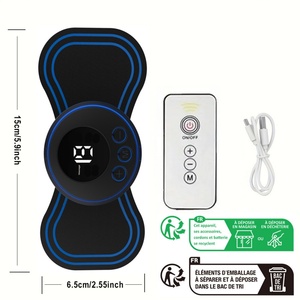 Parche de Masaje Cervical con Pulsaciones EMS, Mini Masajeador Portátil de Electroterapia con Función Musical para Cuello y Hombros - Product Image 2