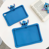 Casing Tablet Lucu untuk Casing Ipad Mini 5 6 Air 4 5 Penutup TPU Generasi Ke-9 10.2 Tablet Pro 11 12.9 PU Kulit untuk Casing Ipad Apple
