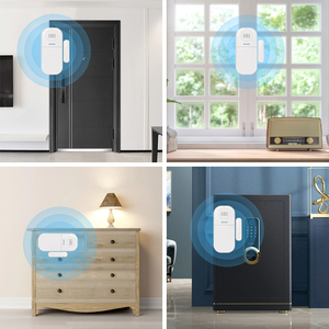 Sistema di Allarme Antifurto Wireless per Porte e Finestre con Sensore Magnetico e Telecomando - Product Image 6