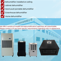 Deshumidificador de Baja Temperatura de Alta Resistencia, Secador de Aire para Almacenamiento en Frío, Absorbedor de Humedad, Máquina Comercial para Fábricas y Almacenes