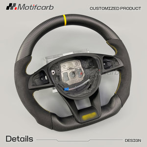 Volant personnalisé en carbone mat pour Mercedes-Benz Classe C, Classe E, AMG W205, W213, A45, C43, C63, GT S, C, GLA, GLC, GLE 2015-2018 - Product Image 3