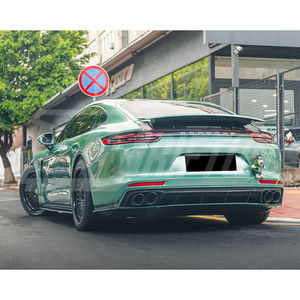 Difusor trasero de fibra de carbono seca Panamera para Porsche Panamera 971 971.1 971.2 2017-2023 - Product Image 2