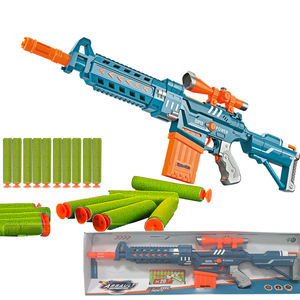 Nouveau pistolet souple électrique <span class=keywords><strong>de</strong></span> haute qualité <span class=keywords><strong>balle</strong></span> <span class=keywords><strong>Sniper</strong></span> fusil pistolet fléchette Blaster Long Shoot balles molles pistolet à <span class=keywords><strong>balle</strong></span> molle pour garçon jouets cadeau - Product Image 1