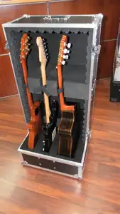 Maleta De Transporte Para Guitarra Com Espuma Personalizada Dentro Malas De Ferramentas Elétricas