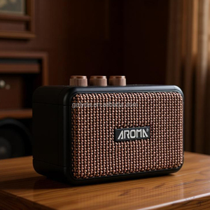 Amplificador de Guitarra Eléctrica Mini de 5W AROMA AG-04 con Descuento de Fábrica, Nuevo Instrumento Musical para Práctica - Product Image 1