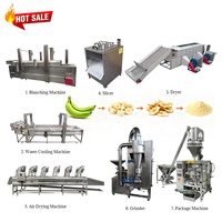 Fabriekslevering Weegbree Bloem Productielijn Bananenpoeder Lijn Machine Bananenverwerking Machine Bananenmeel Machine