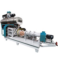 Extrudeuse d'alimentation pour poissons de grande capacité Alimentation en usine d'aliments extrudés pour animaux Fabrication d'aliments pour poissons, chiens et chats
