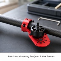 Accessoires UAV DIY : Supports de moteur métalliques 12mm, 16mm, 18mm pour moteurs brushless 2212, 2216, 3508 – Pièces de cadre pour mini-quadricoptères et hexacoptères