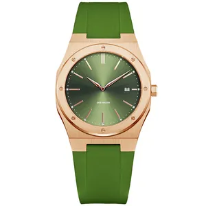 Modern Fashion Style Sunray Dial Silicone Strap Reloj Guess Mujeres Woman Casual Watch Luxury Ladies