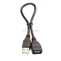 USB 2.0フルAメス-Aオスケーブル0.15m。... 1m、2m、3m、4m、5mアルミホイルでカスタマイズ