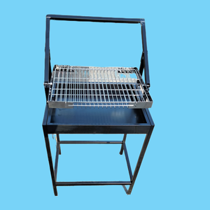 ตะแกรงย่างบาร์บีคิวแบบหมุนได้ ผลิตตามสั่ง ขายส่งจากโรงงาน ใช้งานง่าย กลับด้านได้ - Product Image 4