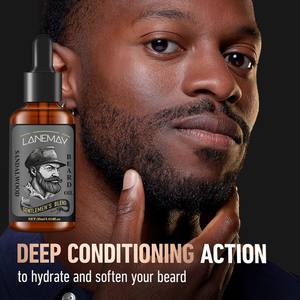 <span class=keywords><strong>Coffret</strong></span> d'huile à <span class=keywords><strong>barbe</strong></span> personnalisé Contenant de 2 oz <span class=keywords><strong>pour</strong></span> cultiver votre meilleur au monde Présentoir de luxe britannique hydratant parfumé en bois certifié - Product Image 2