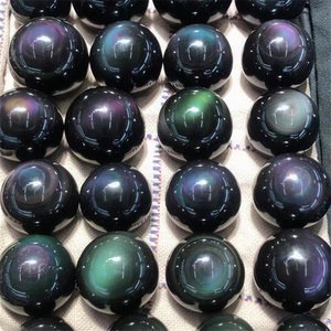 Sfere di cristallo di alta qualità per decorazioni di cristallo di ossidiana all'ingrosso rari cristalli naturali di alta qualità - Product Image 4