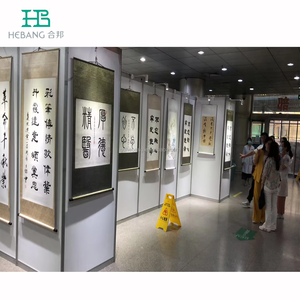 Triển lãm thương mại thiết bị bảo tàng nghệ thuật hiển thị tường Bảng điều chỉnh gian hàng thanh lịch đứng cho triển lãm và trang trí - Product Image 3