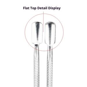SunelPort SP-044 耐用不锈钢圆形双头指甲推刀，适用于美甲钻和美甲推刀 - Product Image 5