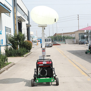 Miễn phí vận chuyển di động tháp chiếu sáng giá gắn mạnh mẽ Trailer Gắn Đèn tháp di động - Product Image 6