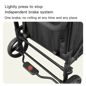 Xe đẩy vật nuôi với nội bộ dây xích Clip ngăn chặn vật nuôi nhảy ra ngoài - Product Image 6