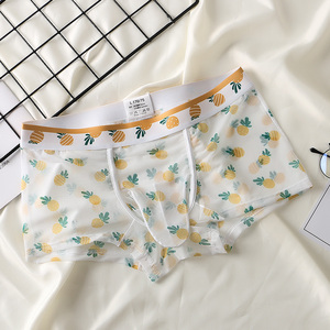 Boxer da Uomo in Rete Trasparente con Stampa Floreale, Tasca a U, Traspiranti e Sottili, Intimo Trasparente per Ragazzi - Product Image 3