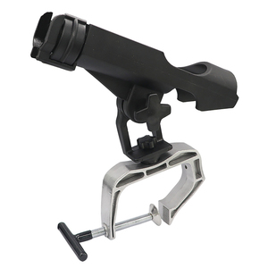 Support universel pour <span class=keywords><strong>canne</strong></span> à pêche OEM, base en métal robuste, fixation par pince - Product Image 2