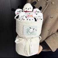 Buket Boneka Hadiah Hari Valentine, Boneka Bunga Buatan Tangan untuk Hadiah Anak Perempuan dan Sahabat Terbaik