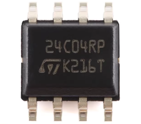M24C04-RMN6TP IC EEPROM 4KBIT I2C 400KHZ 8SOIC