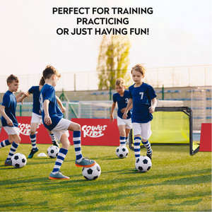 But de football pop-up pour enfants - Équipement <span class=keywords><strong>d</strong></span>'entraînement de football léger et portable, filet de but en PVC pliable automatique avec sac de transport - Product Image 6