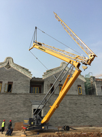 Shanghai Building Machinery Tck-10 1 tonne Mini grue à tour intelligente auto-érigée Prix à vendre