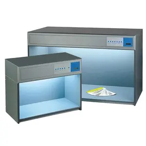 Manufacturer Lab fabric 12 light source color inspection color check light box for Textile Color Matching Booths price