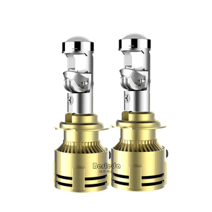 Fábrica H4 <span class=keywords><strong>Mini</strong></span> lente bombilla proyector potente refrigeración LED faro Faros Led Para H1 H7 H11 9005 9006 para motocicletas coches - Product Image 6