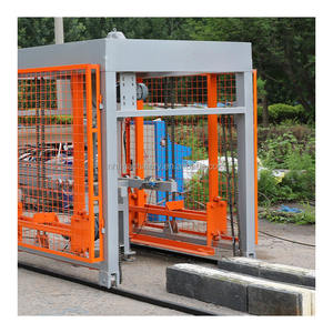 Máquina Hidráulica para Fabricar Bloques de Enclavamiento QT5-15 con PLC y Motor para Línea de Producción de Bloques de Cemento, Adoquines y Ladrillos de Hormigón - Product Image 6