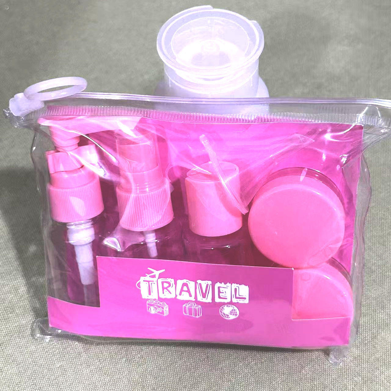 สีชมพู 6 ชิ้น - 30 มล.; สีชมพู [ชุด 6 ชิ้น]; PET PP - 30 มล.