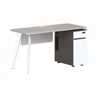Bureau de travail moderne en bois, qualité E0, écologique, style industriel