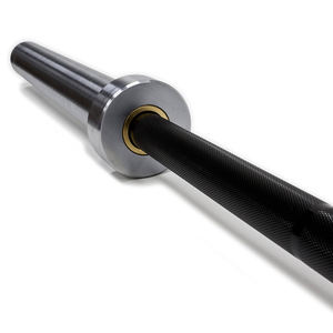 MKAS للبيع بالجملة صالة رياضية للياقة البدنية 20 + رفع الأثقال شريط مستقيم لرفع الأثقال 1500Lb شريط رفع الأثقال من الزنك الأسود - Product Image 4