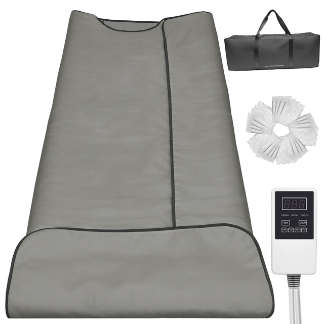 Full Size Infrared Sauna Blanket with Carbon Fiber Heating Infrared Heat Therapy Sauna Blanket