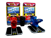 Simulateur de course de moto Lechuang ODR-16, jeu d'arcade à monnayeur, construction en métal, plastique et acrylique, interface anglaise 1