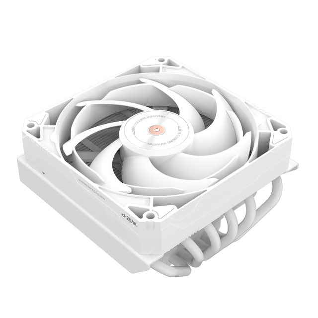 ALSEYE High Proformance White Color 6 Heat Pipes CPU Air Cooler With 7 Fans for AMD