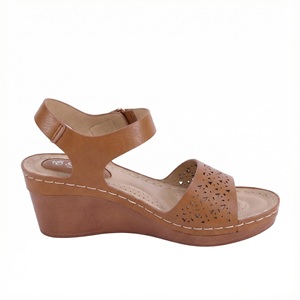 2026 New <strong>Summer</strong> Casual comfort Women PU <strong>Wedge</strong> Heel Slides Sandals <strong>Shoes</strong> - Product Image 3