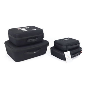 メーカーカスタム超大型キャリーフォームジッパーケースエバエンボス加工ハードシェルOEMサポートビッグファクトリー成形キャリングバッグ - Product Image 2