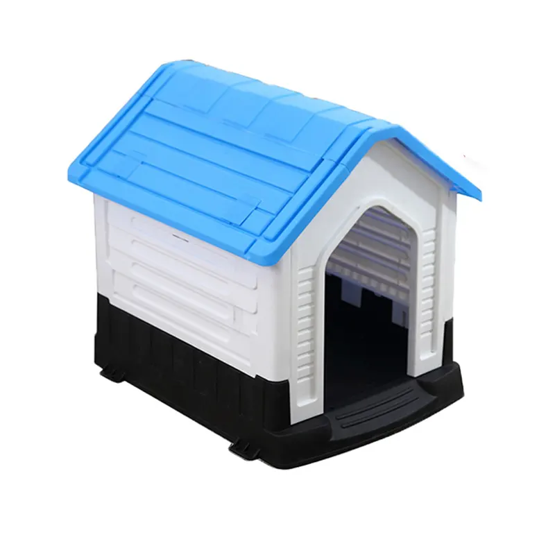 Nieuwe Waterdichte Outdoor Indoor Plastic Pet Kennel Kleur Plastic Huisdier Kooi Carriers Kat Kennel Hond Huis