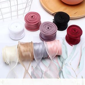 Ruban sirène sans noyau 4cm*10yards pour emballage de gâteaux, cadeaux, fleurs fraîches, bouquets – Matériel d'emballage floral en rouleau pour fleuristes - Product Image 1